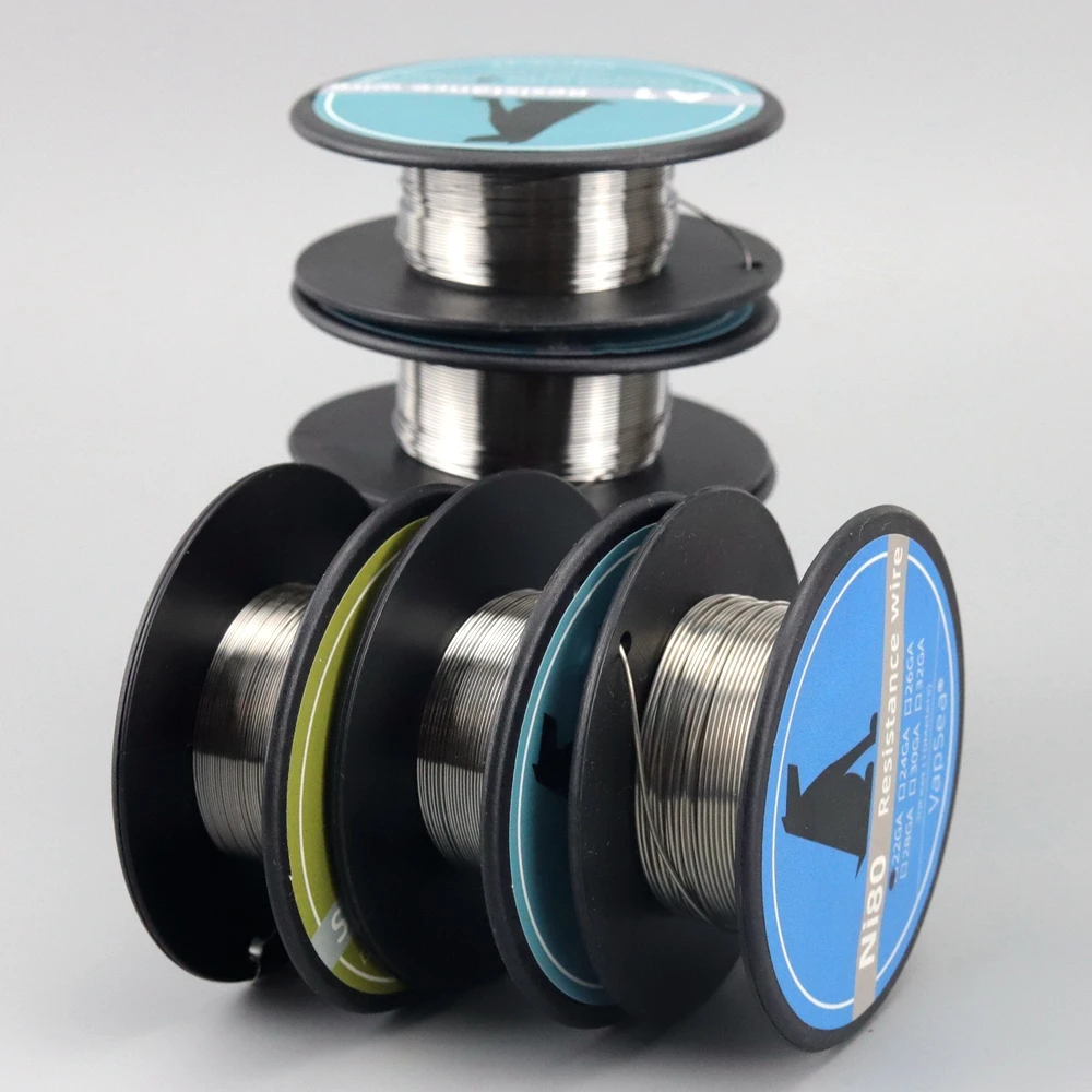 Bobinas fundidas Clapton, resistencias trenzadas Alien KA1 SS316L NI80, alambre para DL RDL MTL, 30 pies, 10 metros