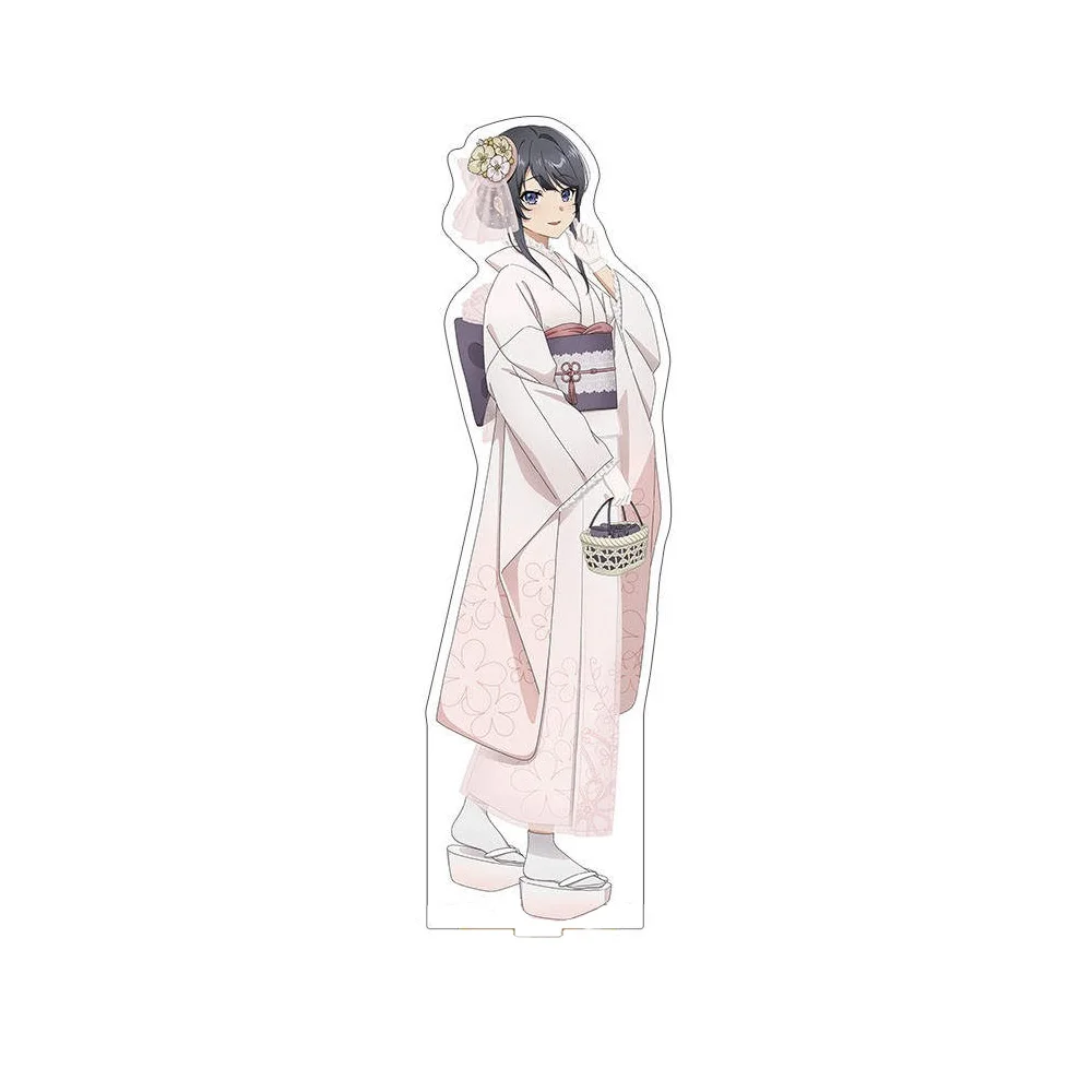 Anime Peripheral Store Rascal Does Not Dream of Bunny Girl Mai Sakurajima Seasonal clothing Ver AcrylicStand Desktop Decor Gifts