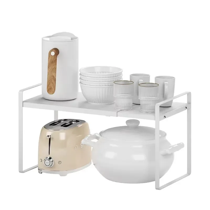 Adjustable Iron Kitchen Storage Rack Floor to Ceiling Movable Spice Organizer Cabinet Shelf Multi Purpose Condiment Holder