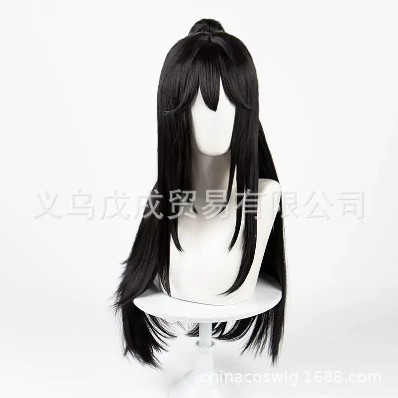 qwerrtyuio. 123456 Cosplay Wu Xiaoxiao Said Weird Fairy Li Huowang Cos Wig Natural Black Matching Ancient Costume Stasdffghjk 98