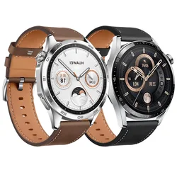 Leather 22mm Straps For HUAWEI WATCH GT 4 46mm WATCH 4 Pro GT 3 GT2 Pro Buds Silicone Band Watchbands Replacement Bracelet Wrist