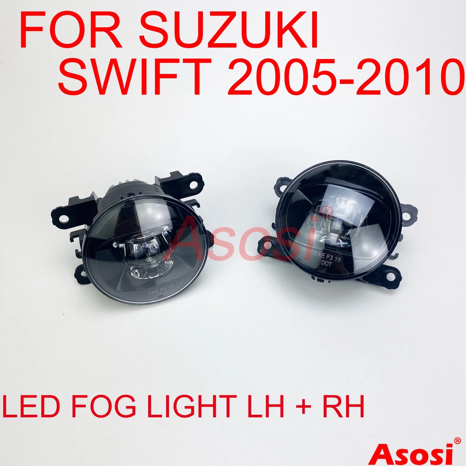 

Universal Build-in LED Fog Lights For Suzuki Swift 2005-2010/Grand Vitara 2013-2017/Celerio 2009-2013/Ertiga2014 Left+Right Side