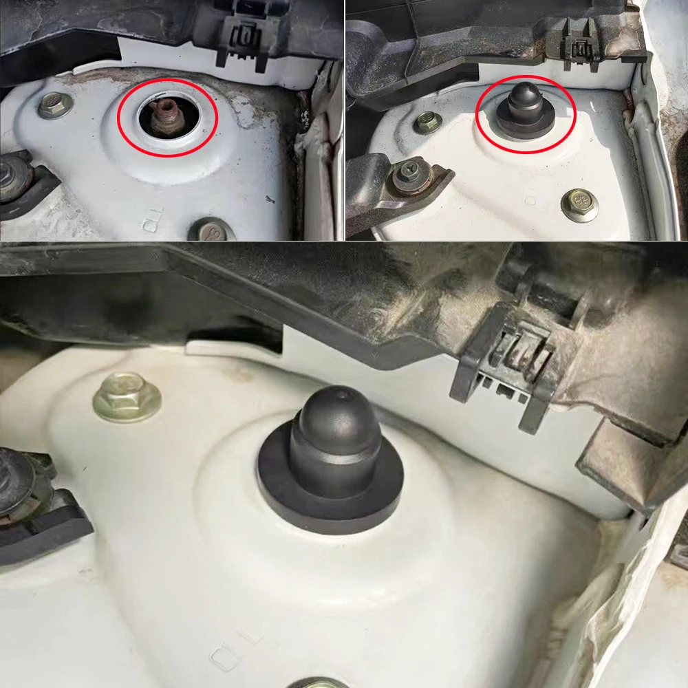 For Nissan X-Trail T31 2007 - 2021 Juke F15 2011-2017 Car Front Strut Mount Suspension Seal Dust Water Proof Anti-Rust Cover