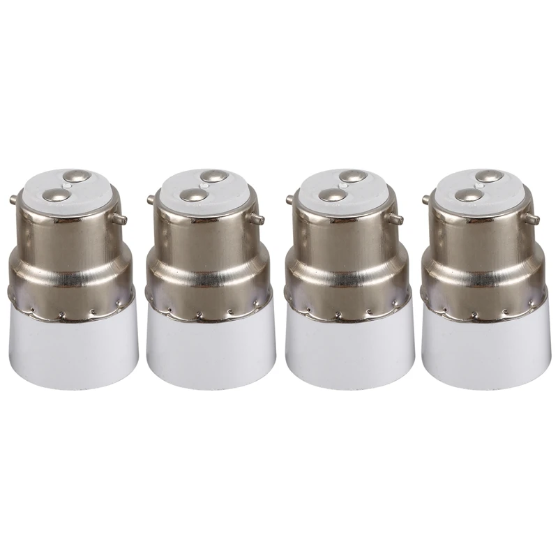 

AC 220V B22 to E14 Base Socket Light Lamp Bulb Adapter Holder 4pcs