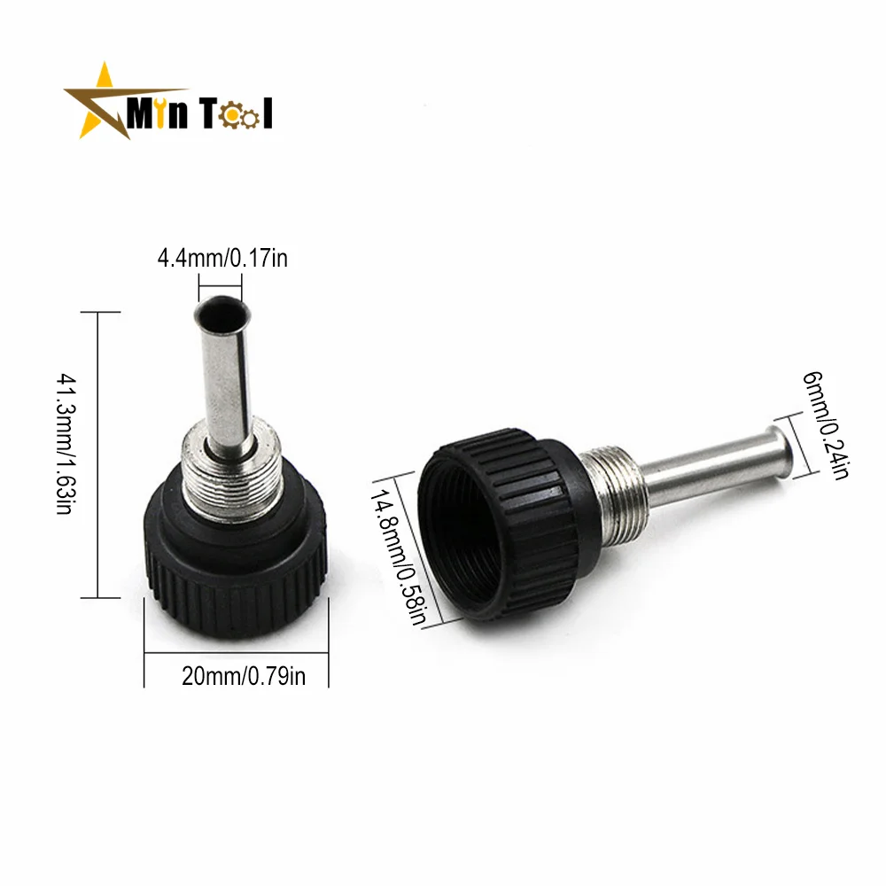 Socket+Nut+Electric Wood Head Soldering Station Iron For 936 Iron Head Cannula Iron Tip Bushing Hand Tool Accessories