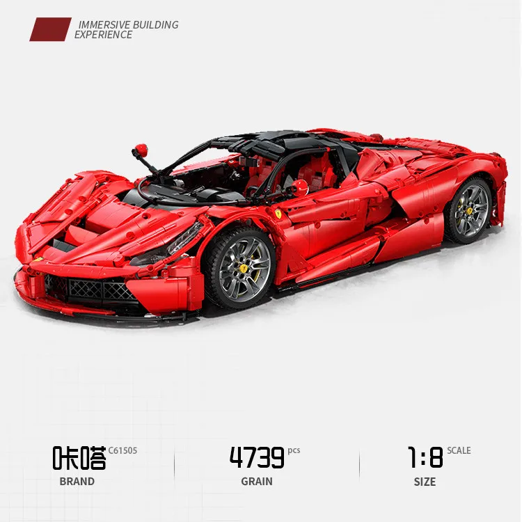 Kada 4739Pcs Technical City Racing Supercar Model Building Blocks Sports Car Vehicle Bricks Toys Children Boys Birthday Gift