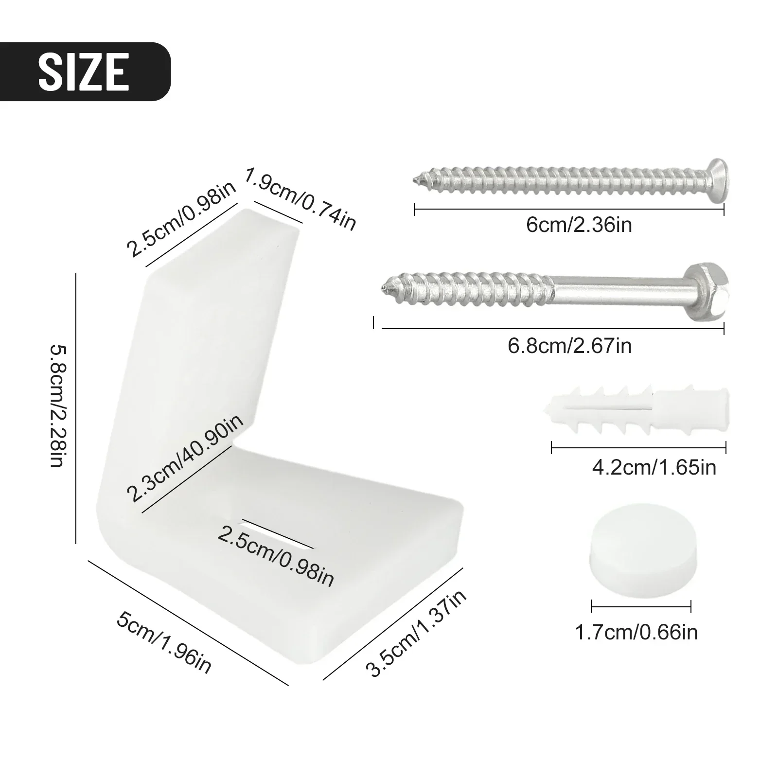 Bathroom Toilet Screws Fixing Kit Semi Pedestal Angled Floor Wc Toilet Pan Bidet Fixing Bathroom Fitting Kit Brackets