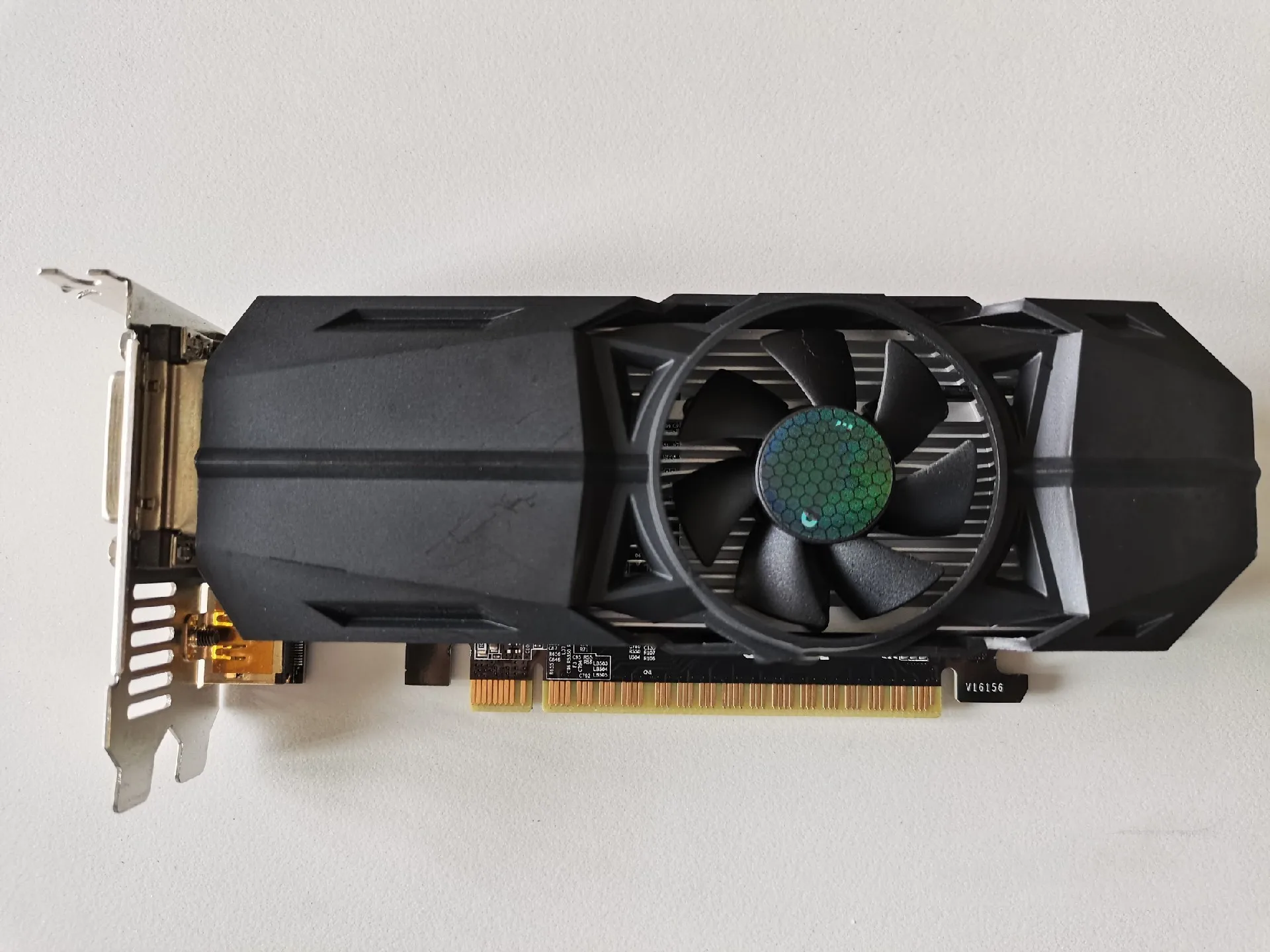 Carte vidéo NVIDIA GeForce GTX1050Ti, 4 go GDDR5, pièce d'occasion, PCI Express, DP, DVI, HDMI