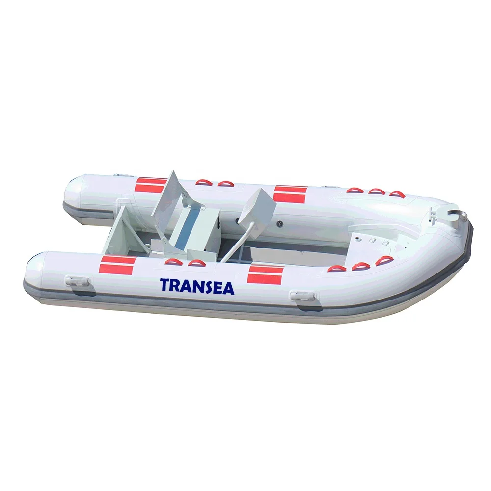 Bateau de pêche gonflable en aluminium, certificat CE, petit canot pneumatique à vendre, 13 pieds