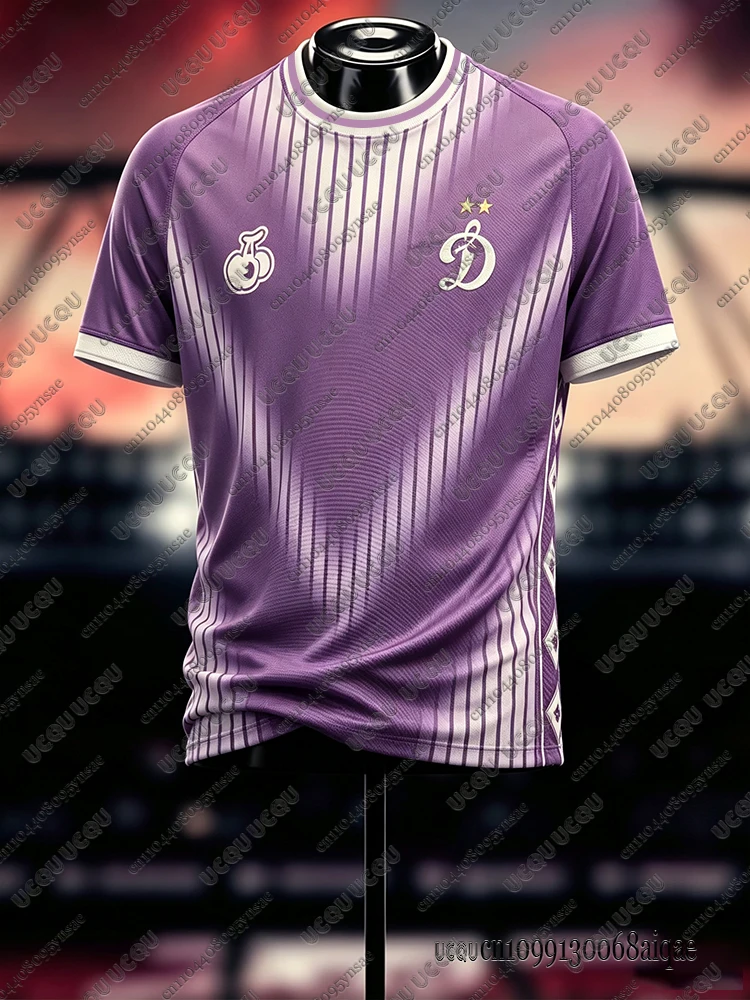 Summer New Kids Football Jerseys Quick Dry Sports Cycling Shirts Dynamo Moscow Home Away Jerseys Kits Adult/Kids Team Uniform