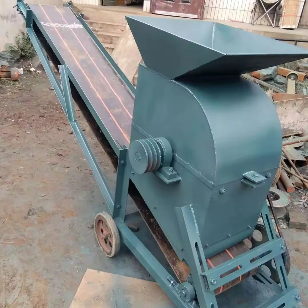 

QK Small mobile soil pulverizer Planting soil crusher