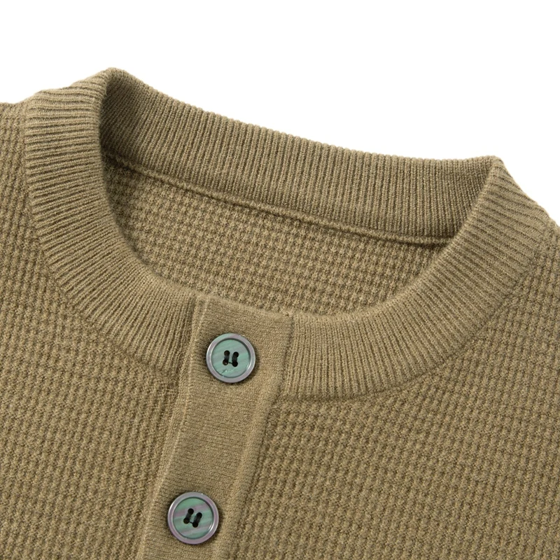 Suéteres masculinos pulôver camisola de lã de lã malha jumper base camisa de malha inverno pesado térmico engrossado quente