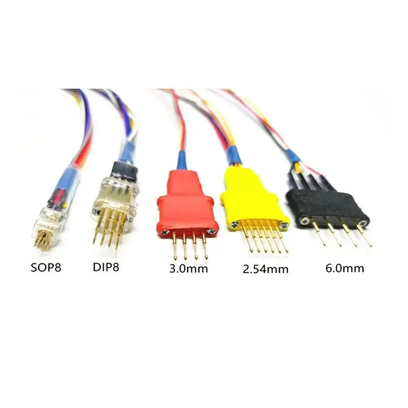 A25P Prog Probes Adapters Kit For IPROG Plus& Xprog M For In-Circuit EEPROM ECU Programmers- Newest Version