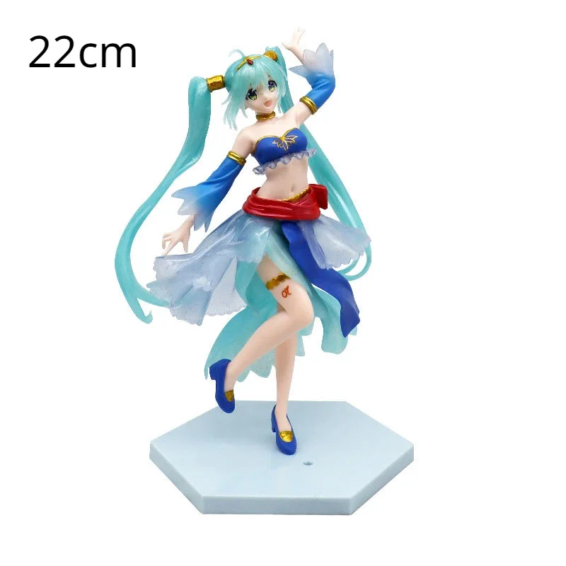 Hatsune-Figurines d'anime en PVC pour filles douces, figurines à collectionner, miku, Hatsune, bikini d'été, jouets modèles de séparés euse phosphorescente, nouveau