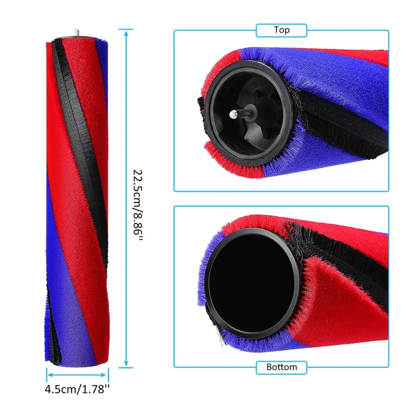 Suku Cadang Pengganti Sikat Rol Lembut untuk Dyson V8 Slim V10 Slim V12 Detect Slim V15 Detect Slim Cordless Vacuum Attachments -A-A5