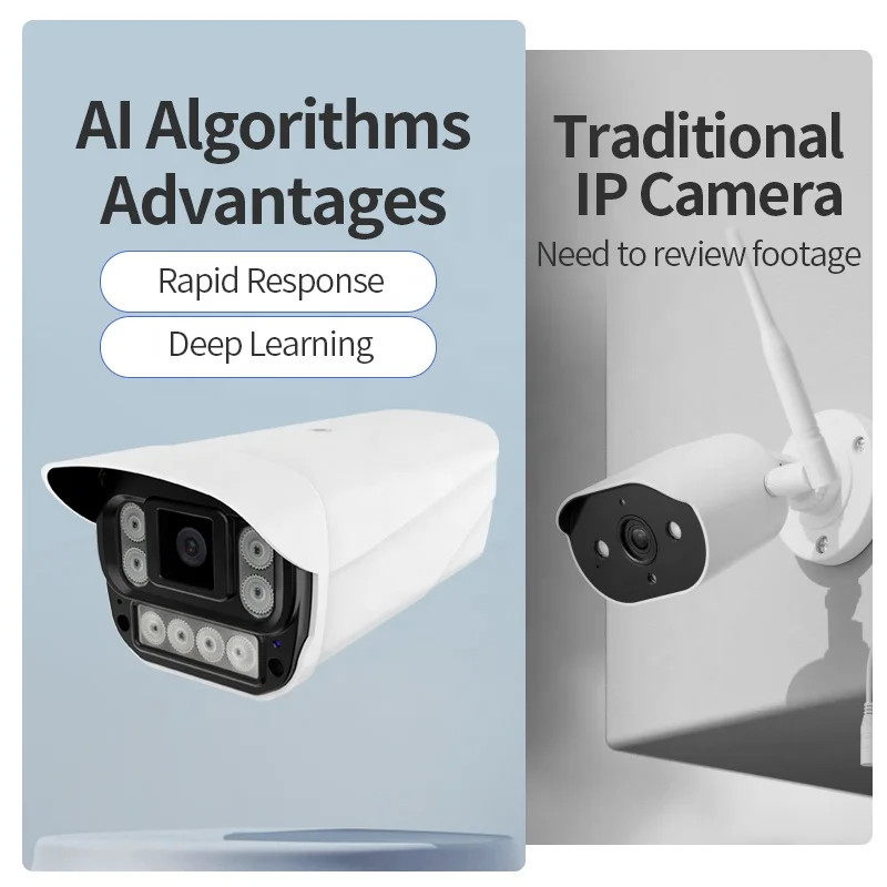 10 أقمار المدمج في الحوسبة قوة التعرف على الوجه خوارزمية التحليل الذكي Ai CCTV شبكة IP كاميرا #4