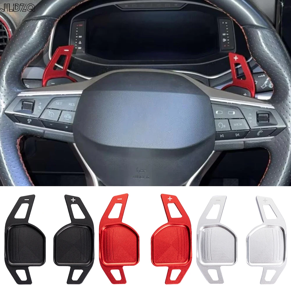 Car Steering Wheel Shift Paddle Gear Paddles DSG Extension For Seat Leon Cupra 4F 5F MK3 MK4 Ibiza 6F Arona Ateca Leon Alhambra