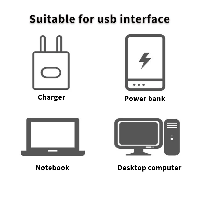 5 قطعة USB صغيرة التوصيل مصباح LED ضوء الليل حماية العين القراءة مصباح الكمبيوتر المحمول الطاقة شحن USB صغيرة مستديرة ضوء الليل