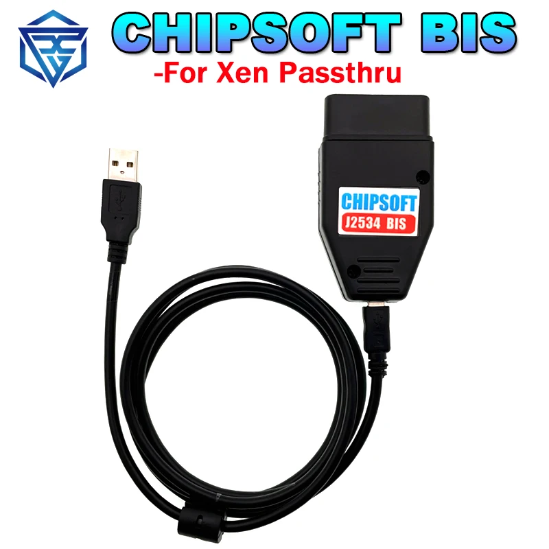 

Chipsoft BIS VCI Diagnostic Cable OBD 2 Car Diagnostic Tool For Mercedes Benz J2534 Passthru 2020.3.3 Scanner Simulator Mode