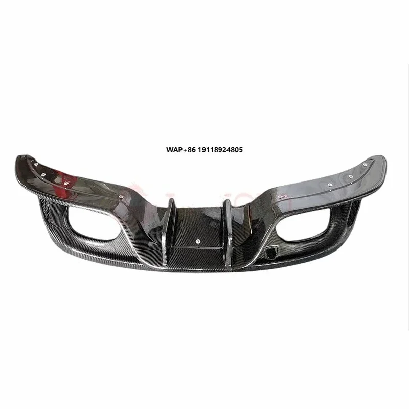 

Carbon Fiber Rear Lip for F-type 2013-2019 Rear Bumper Diffuser