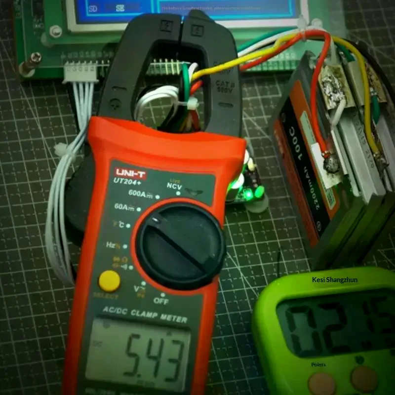 /&/BMS 6A Hybrid Active Equalization 3S 4S 6S 8S 17S Lifepo4 18650 Lithium Battery Active Equalizer Balancer Energy Transfer view 5