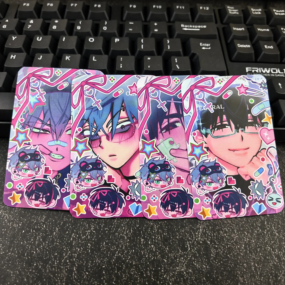 New Alien Stage Anime 3inch Till Ivan Small Card Photo Cards for Girls Friends Gift DIY Postcard Bookmark Anime Accessories