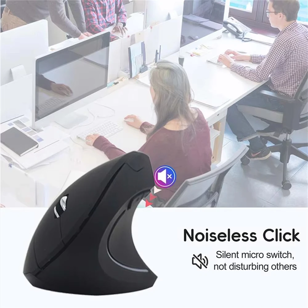 Wireless Bluetooth Vertical Mouse Ergonomic Gaming Mouse 160