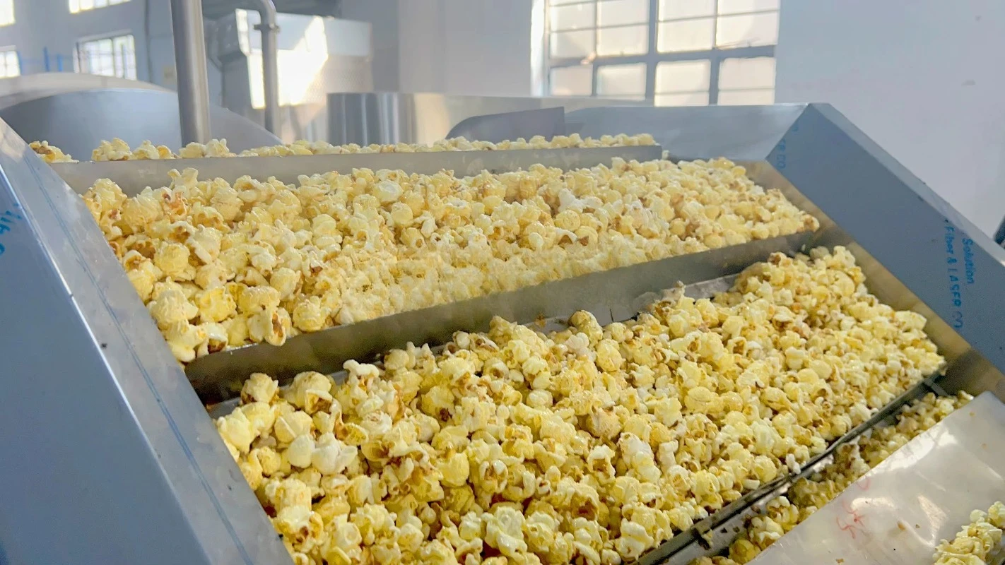 Customized Popcorn Processing Line for Medium and Large Factories