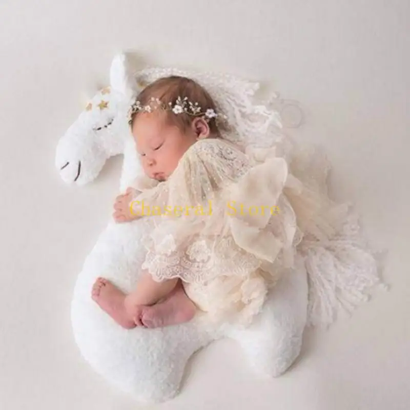 E7CE Photography Pillow Baby Photography Props for Boy or Girl Baby Photoshoot Props Baby Photo Props Infant Photography Prop