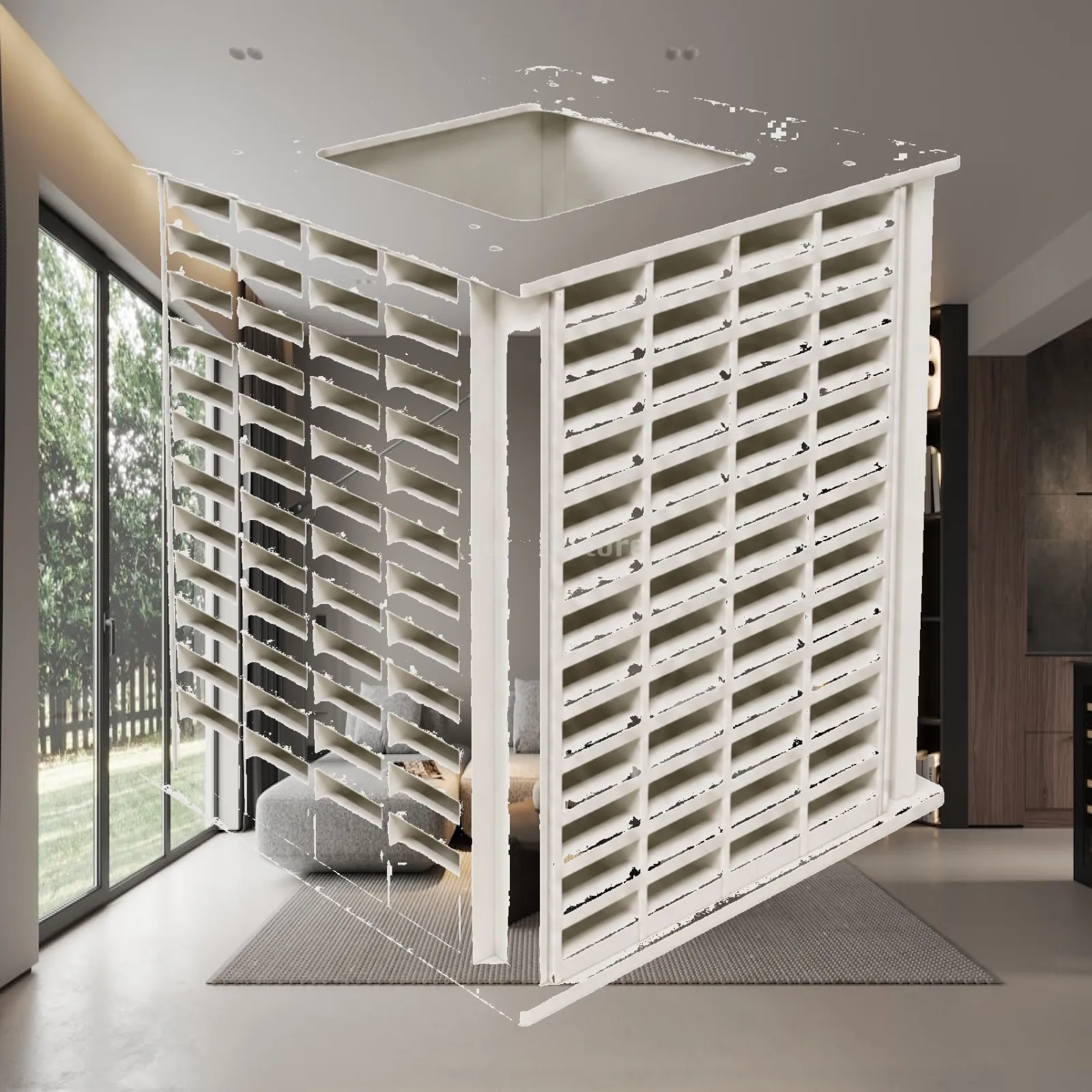 240 Drawer Rotating Bead Storage Rack PVC Spinning Organizer with Turntable Base for Jewelry Making and Small Craft Supplies