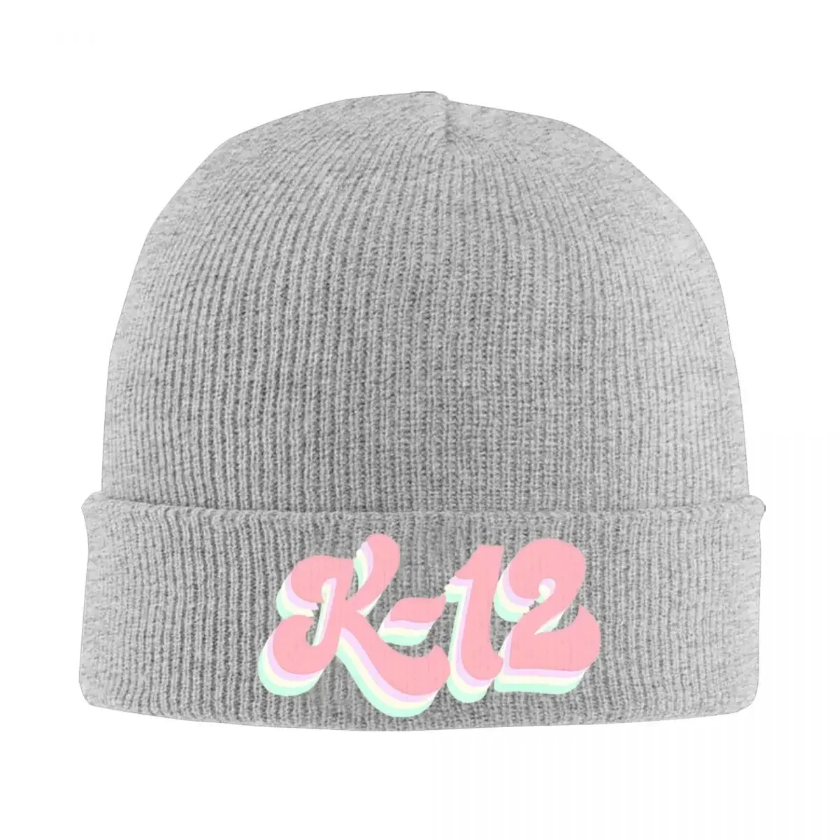 K-12 Melanie Singer Martinez Knitted Hat for Women Men Skullies Beanies Autumn Winter Hats Acrylic Trilogy Tour Warm Caps