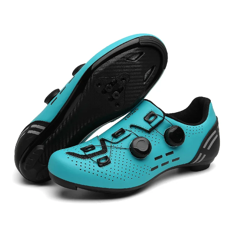 

New Men's Cycling Sneakers, Unisex Road Cycling Shoes, Nonslip Mountain Bike Shoes, Racing, Outdoor, Women's Mountain Bike Shoes