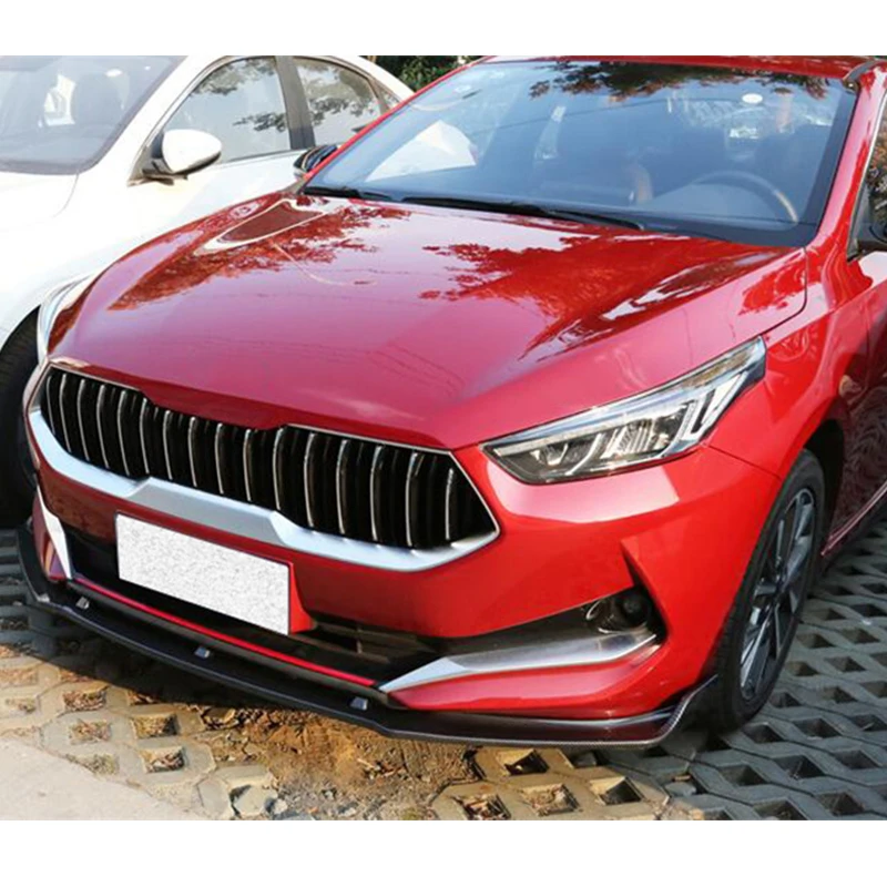 For Kia NEW K3 Cerato CAR Front Bumper Lips Diffuser Anti-Collision Body Kit Decorative Accessories 2019 2020 2021 Year