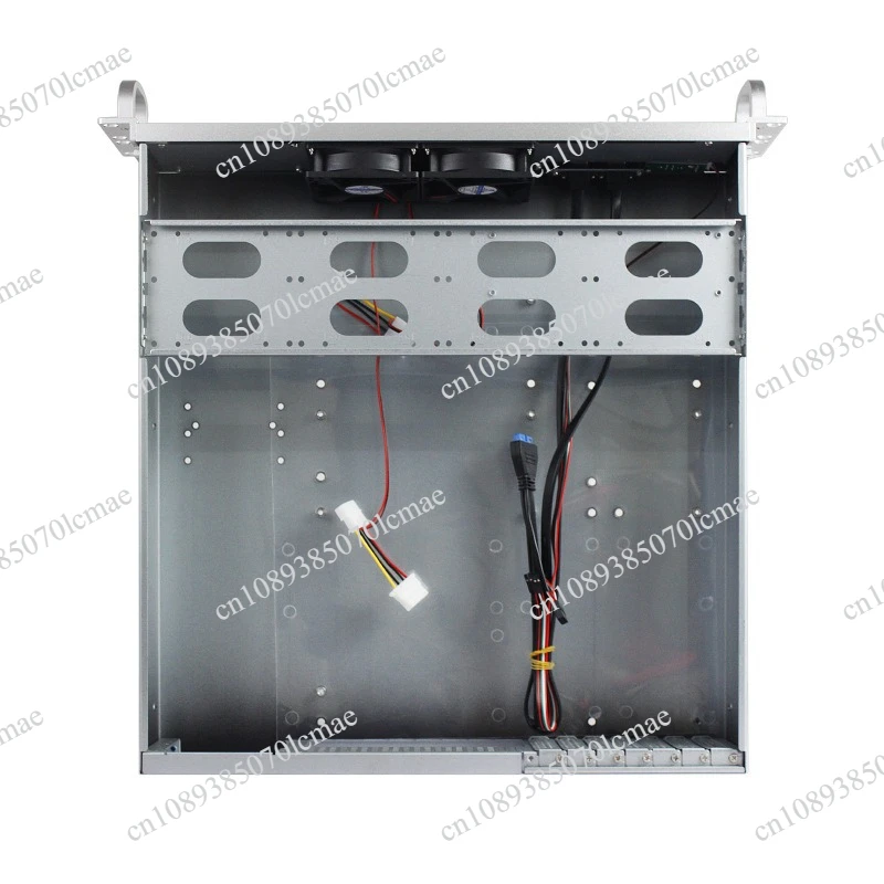 2U450 Server Chassis Industrial Control AI Hashrate Edge Video Rack Type EATX Aluminum Panel Redundant Dual Power Supply