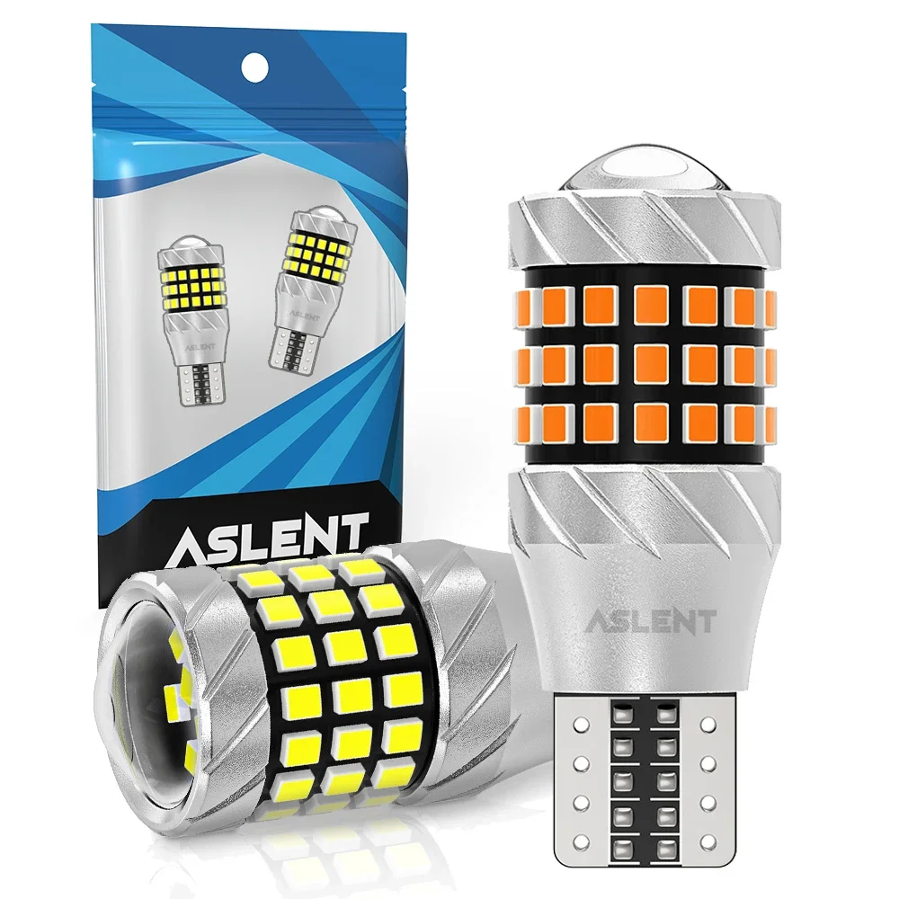 

2pcs 921 LED Bulb Reverse Light White 300% Super Bright 360° lumens T15 912 Replacement with Projector for Backup Light Bulbs