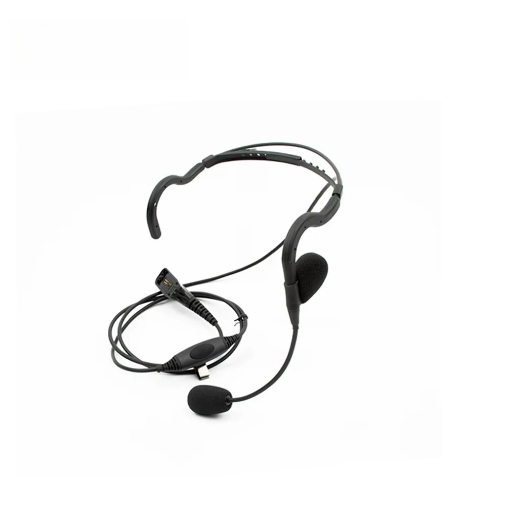 Lightweight Tactical Two Way Radio Headsets with VOX Switch and Additional Finger PTT