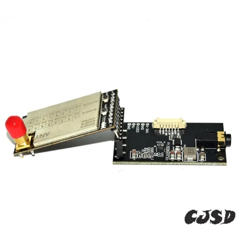 

CJSD-3.3G VRX FPV 3.3Ghz Analog Video Receiver VRX Wireless Video Receiver For FPV Long Rang RC Racing Drone