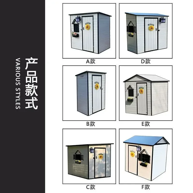 6x6 FT Metal Outdoor Tool Storage Shed with Windows, Lockable Tool Shed, Waterproof Warehouse for Backyard and Garden