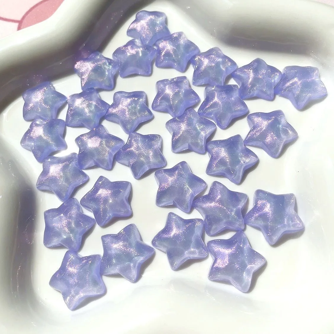 

60pcs Mini Resin Pentagram Statue Creative Home Decoration DIY Desktop Model Accessories Garden Landscape Ornaments