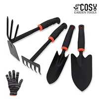 5PC Gardening Universal Spade for Planting and transplanting in The Garden and The Balcony Corrosion-Resistant Ergonomic Handle