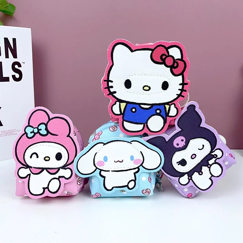 12pc /lot Sanrio Melody Kuromi matita Case Kitty scuolbag forma matita sacchetto carogne monete borsa di stazioneria Pouch materiale scolastico regalo