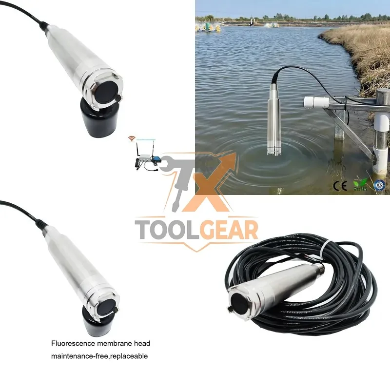 2026hotsale* Lorawan RS485 Output Water Sensor Temperature Do Aquaculture Dissolved Meter for Water Ponds