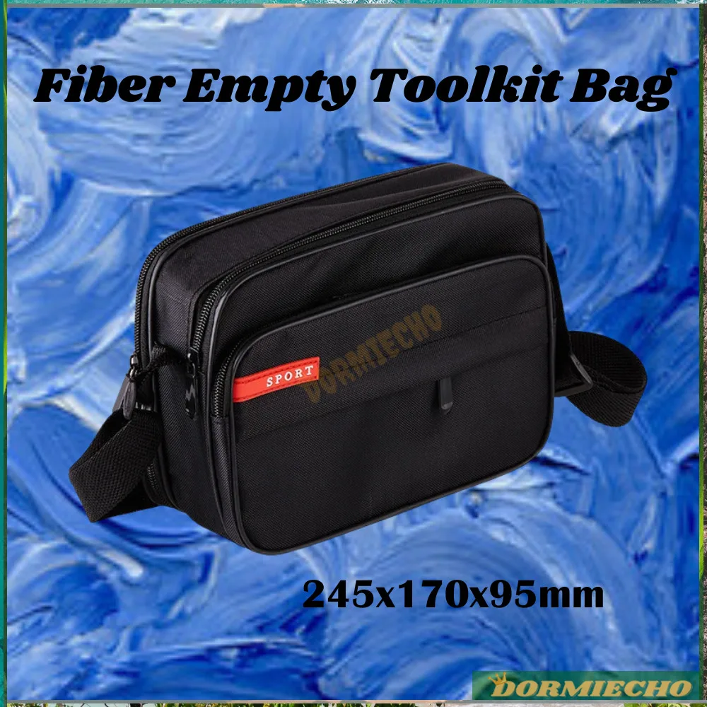 High Quality Empty Fiber Optic Tool kit Tool Bag Easy to Carry Telecommunication Construction Package Shoulder Bag FTTH