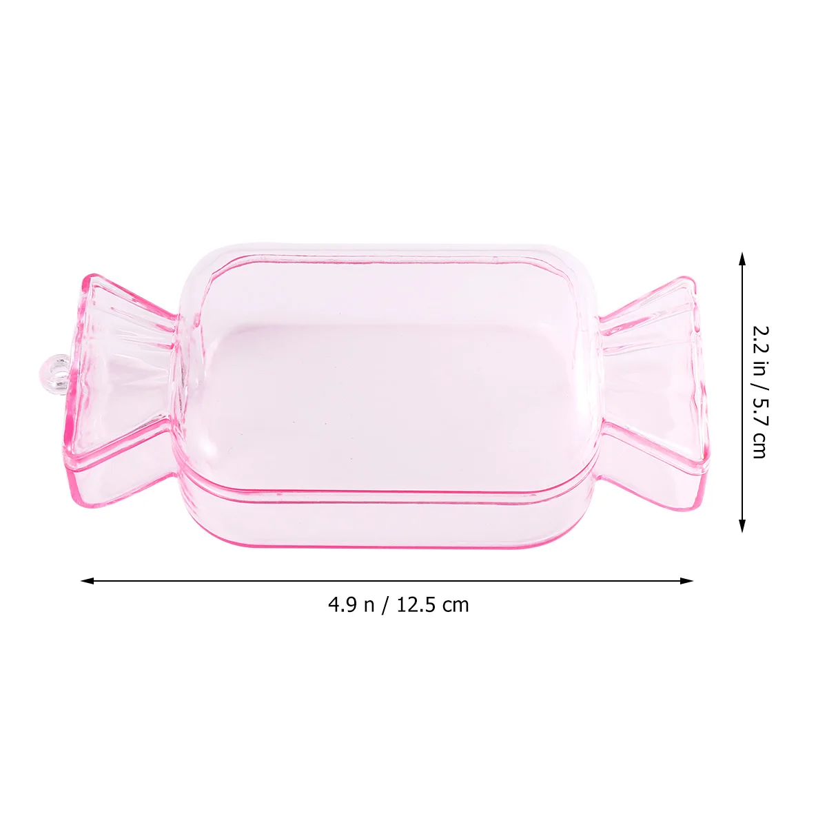 

12 Pcs C Plastic Storage Container Gift Holder Christmas Halloween Mini Case Cute Packaging Supplies