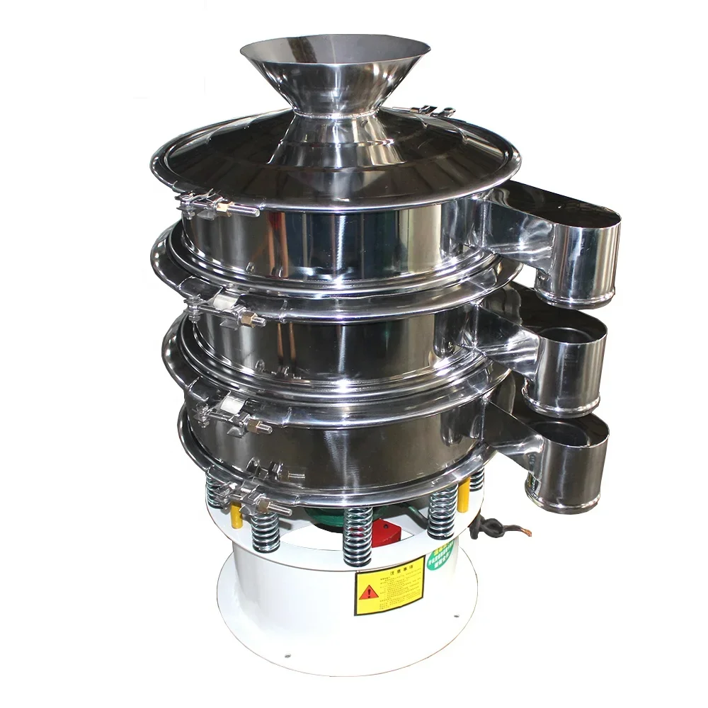 

rotary food vibrating screen powder gyratory screen sieve sifter separator machine