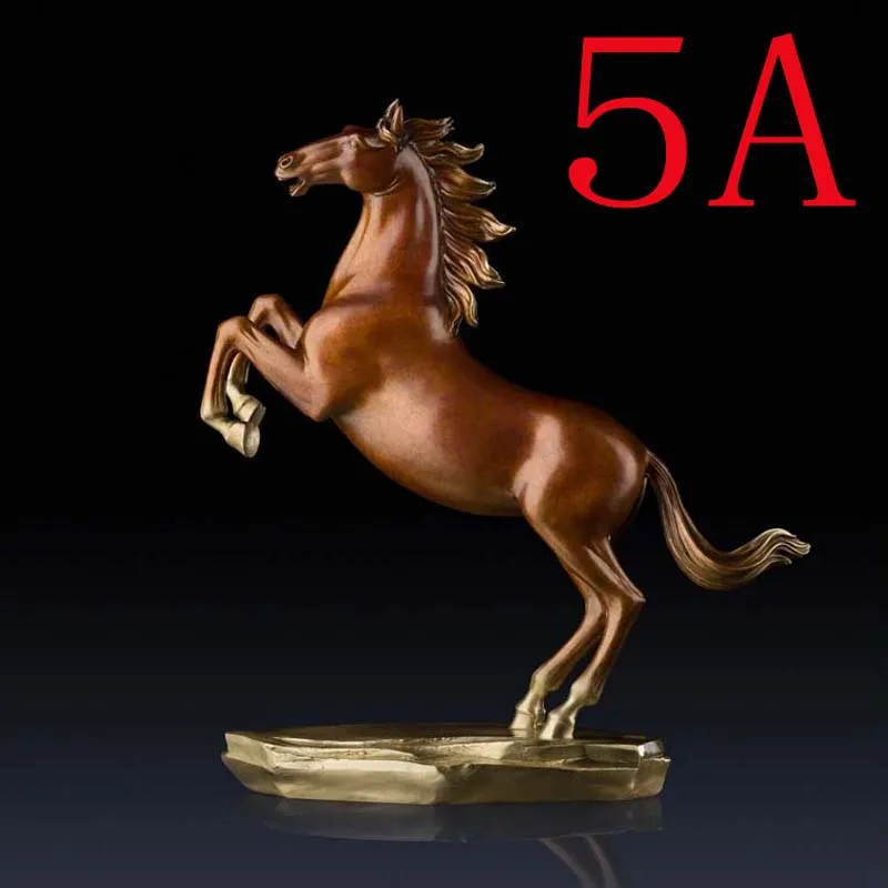 Large High grade 5A HOME Store business Mascot efficacious Talisman Recruit money Wealth Success HORSE bronze statue