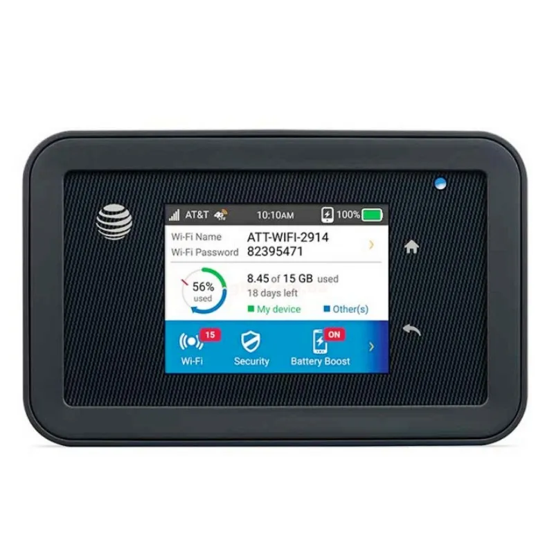 

NETGEAR Unite Explore AC815S | Mobile WiFi Hotspot Cat.9 4G LTE | Up to 450Mbps Download Speed | Connect Up to 15 Devices | 18 H