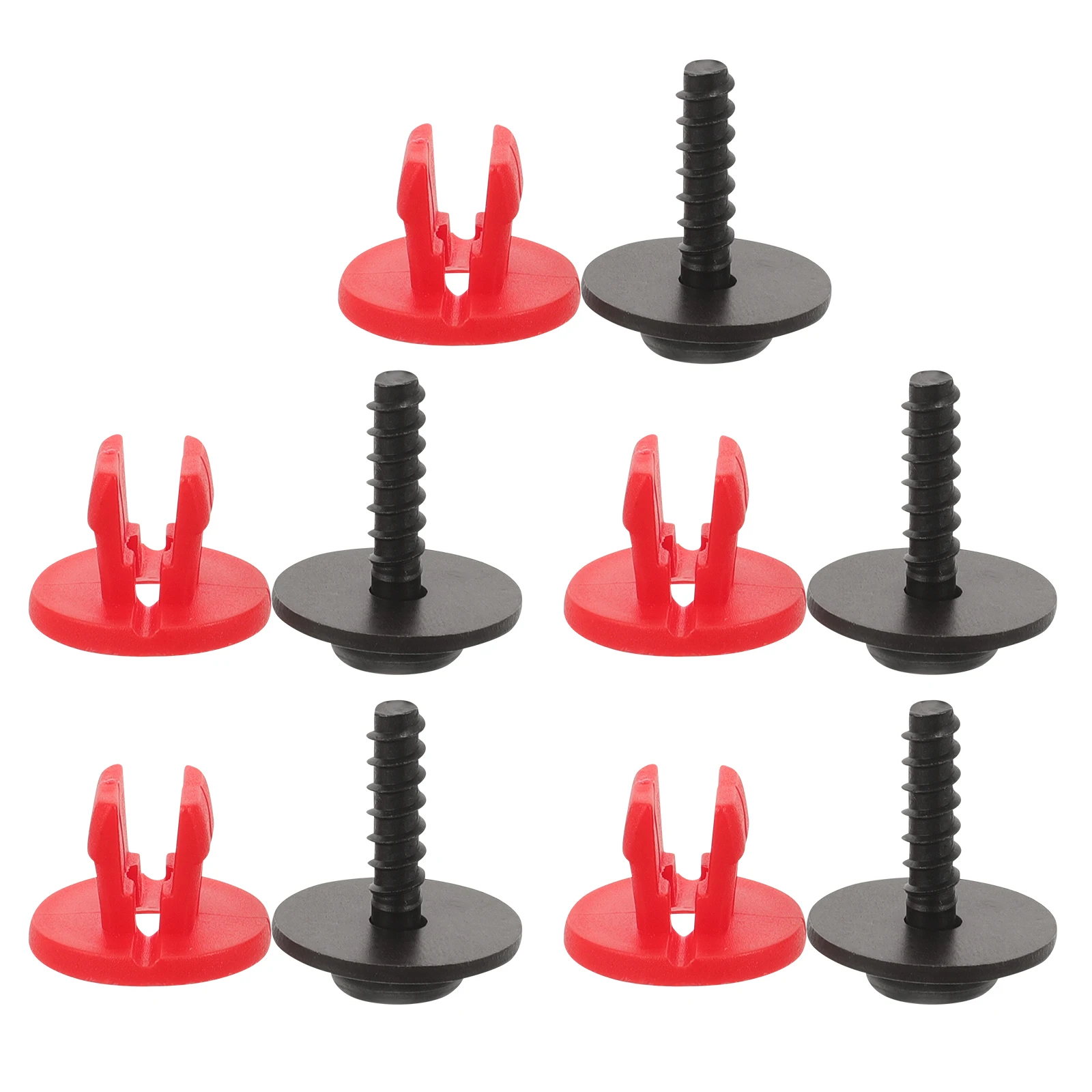 

5 set Engine Splash Guard Screws Sturdy Tapping Set Safety Reliable Installation Car Accessory Shield Protect Mud