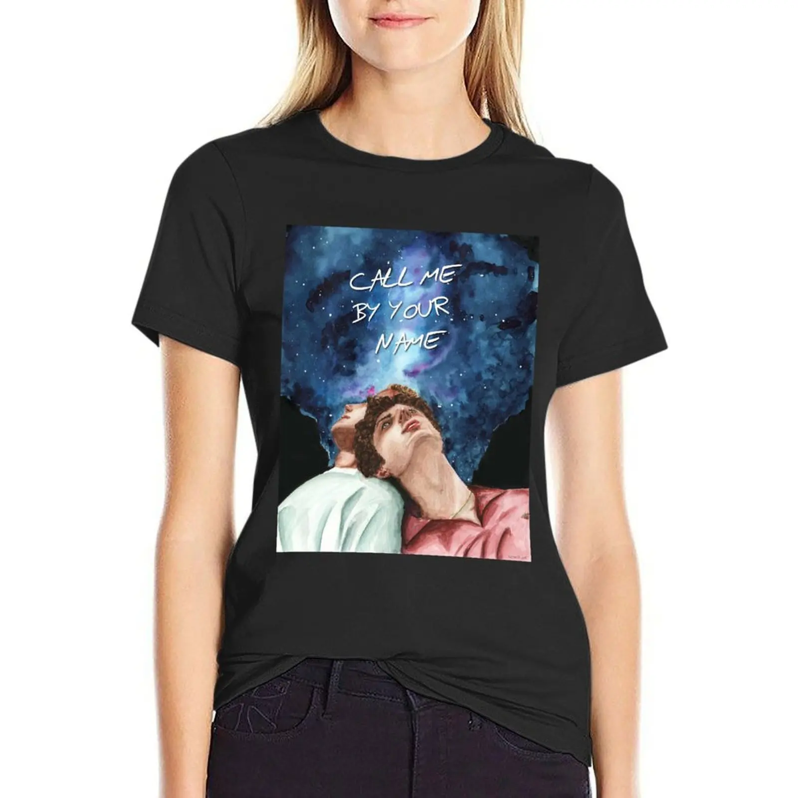 

Call Me By Your Name - Stars T-Shirt aesthetic clothes shirts graphic tees graphics anime clothes Women t-shirts