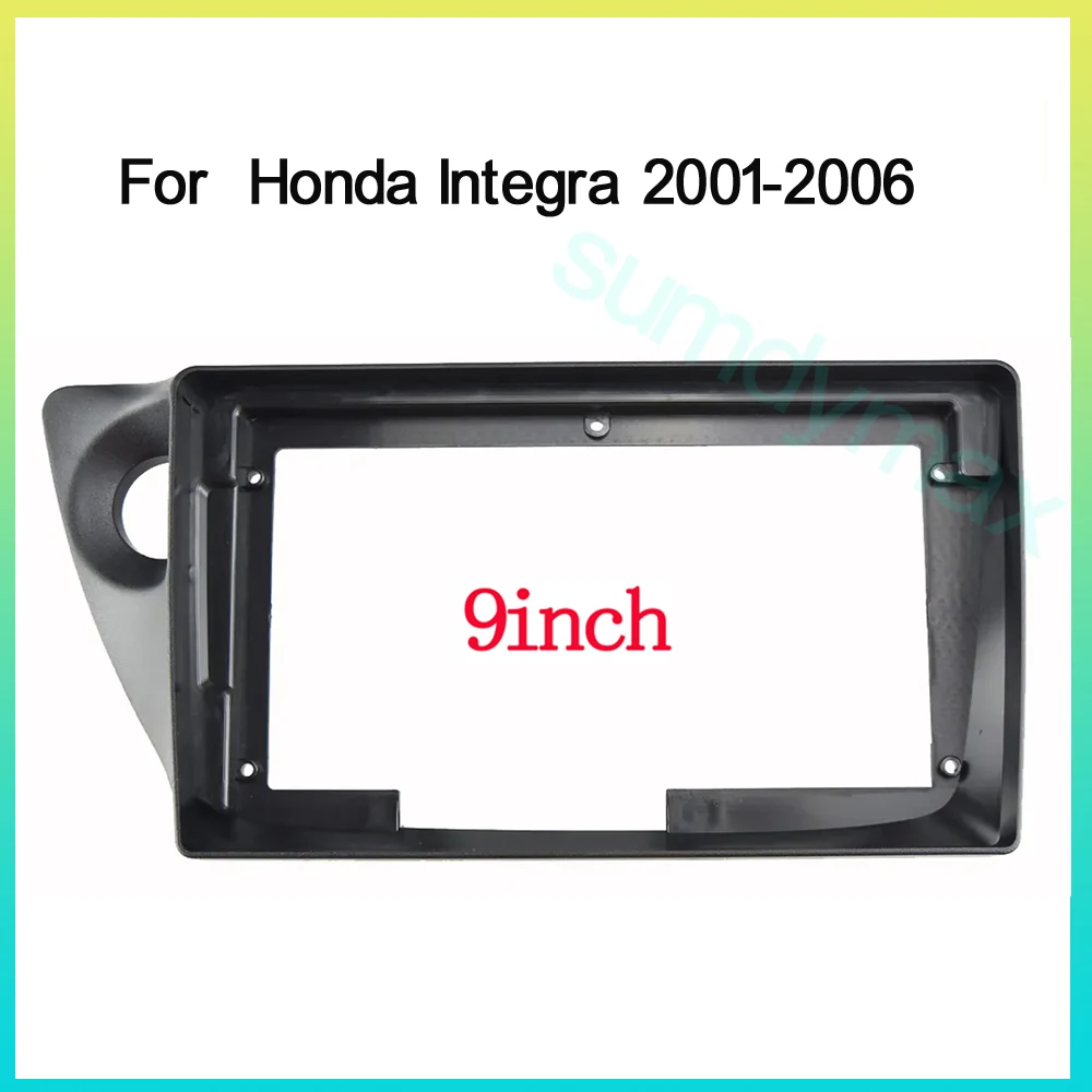 

9 inch Car Radio Fascia for HONDA INTEGRA 2001-2006 Stereo Frame Plate Mounting Dash Installation Bezel